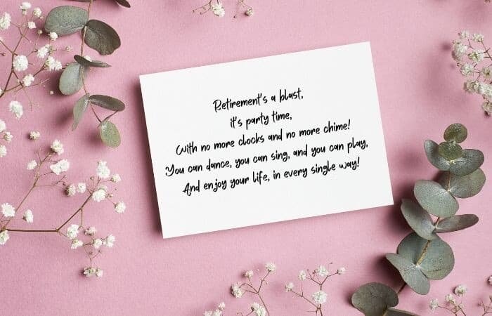 Unique Retirement Poems: Celebrate Their New Chapter