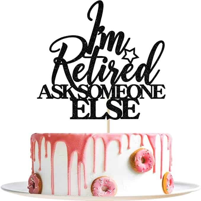 55 Funny Retirement Cakes